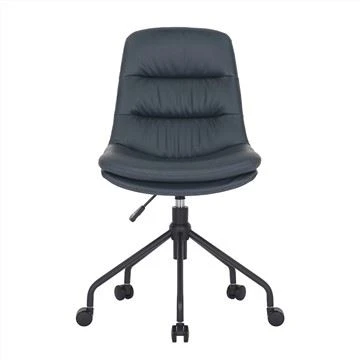 Severské otočné PU křeslo pro domácí kancelář