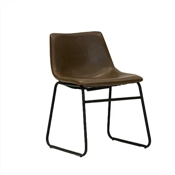 Lotusville Vintage PU kožené jídelní židle
