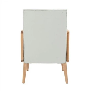 Moderní ratanové křeslo z poloviny století