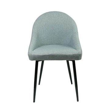 Moderní stylová kuchyňská jídelní židle světle modrá
