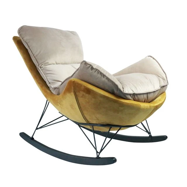 Houpací křeslo Partner Velvet Fabric